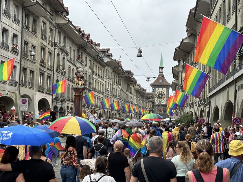 Bern Pride: Demonstration