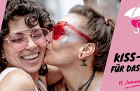 Kiss-in für das Ja - Zürich