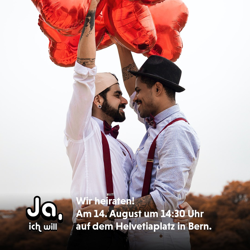 Kundgebung: Es ist Hochzeit!