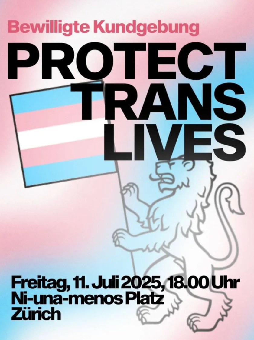 Kundgebung: Protect Trans Lives