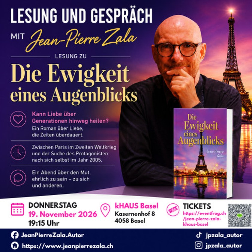Lesung: Die Ewigkeit eines Augenblicks