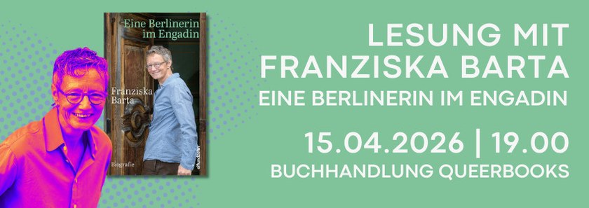 Lesung: "Eine Berlinerin im Engadin"