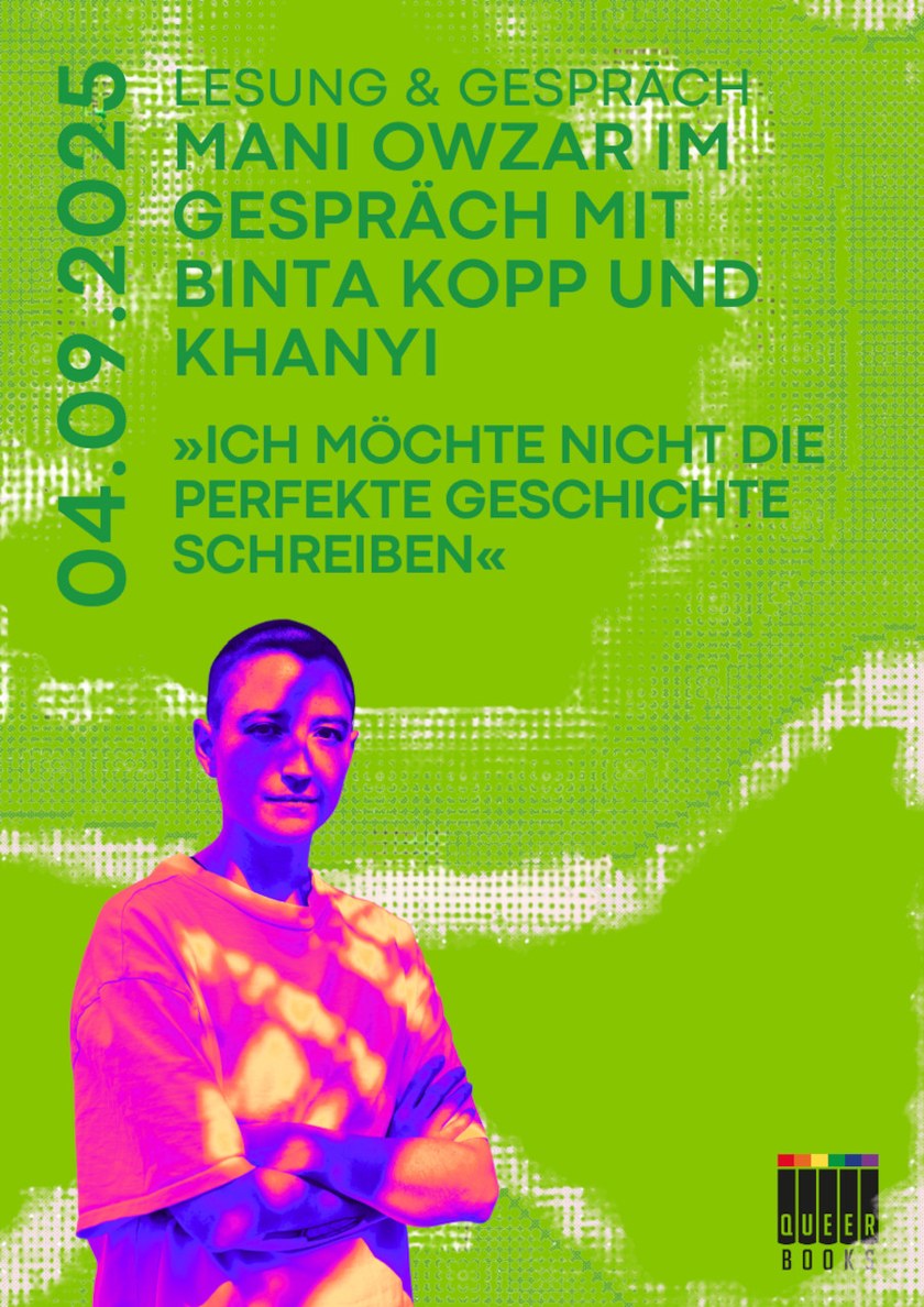 Lesung und Gespräch: "Ich möchte nicht die perfekte Geschichte schreiben"