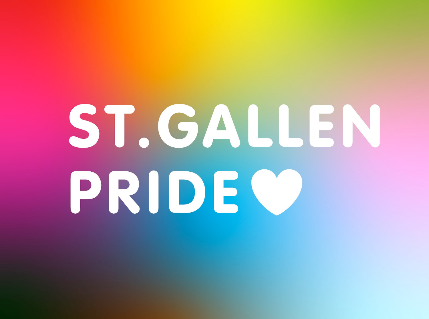 St. Gallen Pride: Demonstration — GAY.CH · Alles Bleibt Anders!