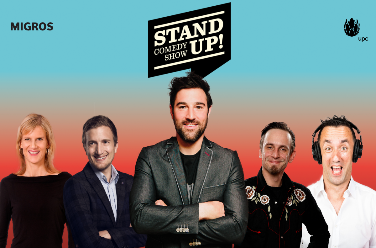 Stand Up! Comedy Show — GAY.CH · Alles bleibt anders!
