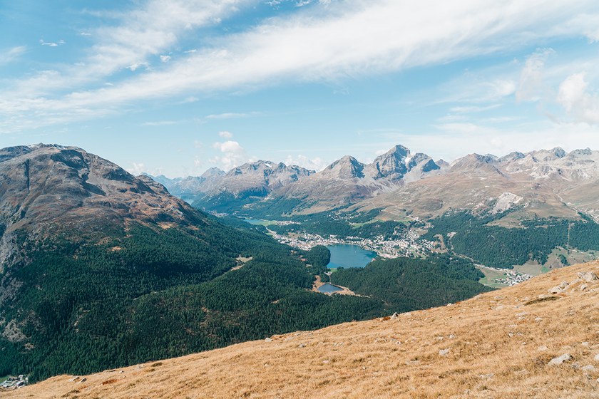 Start der Pride Kulinarik-Wanderwoche Silvaplana
