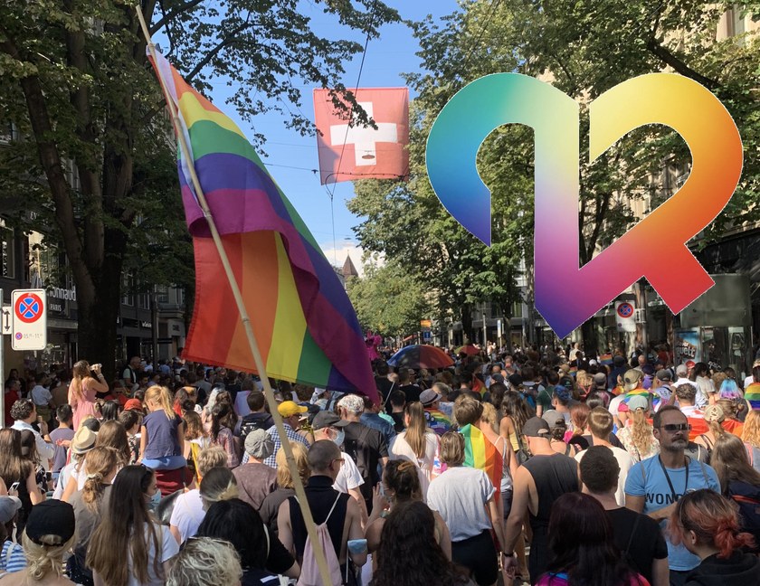 Zurich Pride Festival: Demonstration