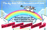 AUSTRALIEN: Vor 20 Jahren entkriminalisierte der letzte Bundesstaat Homosexualität
