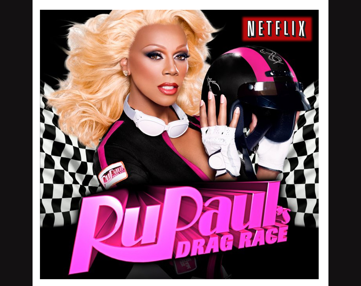 How to get rupaul's hot sale drag race on netflix