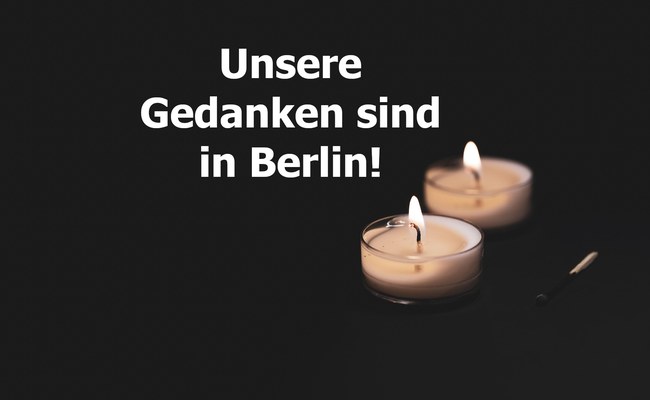 DEUTSCHLAND: Unsere Gedanken sind in Berlin