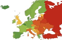 EUROPA: Auf welchem Platz steht die Schweiz in der Rainbow Map 2025?
