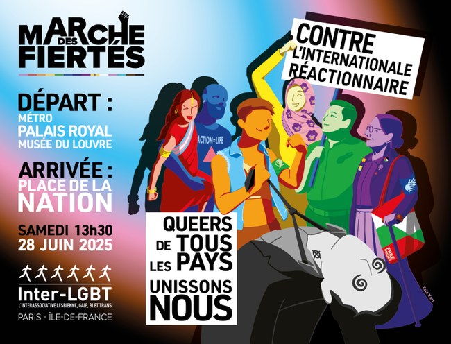 FRANKREICH: Die grosse Kontroverse um das offizielle Plakat der Paris Pride 2025