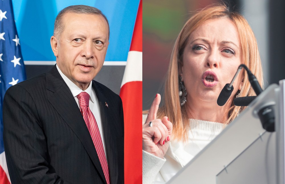 ITALIEN/ TÜRKEI: Erdogan & Meloni - da haben sich zwei gefunden