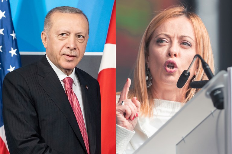 ITALIEN/ TÜRKEI: Erdogan & Meloni - da haben sich zwei gefunden