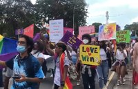 MAURITIUS: Mit einer Pride wurde die Legalisierung von Homosexualität gefordert
