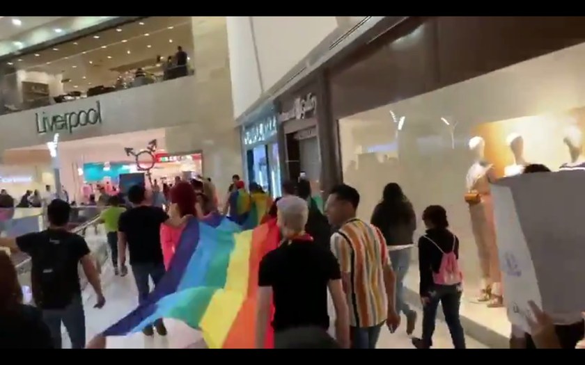 MEXIKO: Proteste in Shopping Mall wegen LGBTI+ feindlicher Security