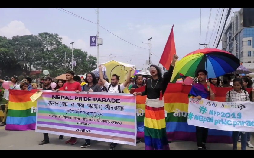 NEPAL: Erste Pride während dem Pride Month gefeiert