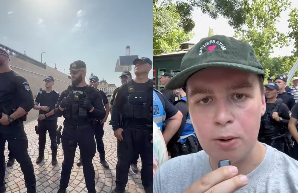 RUMÄNIEN: Polizei griff ein und versuchte Pride zu verhindern