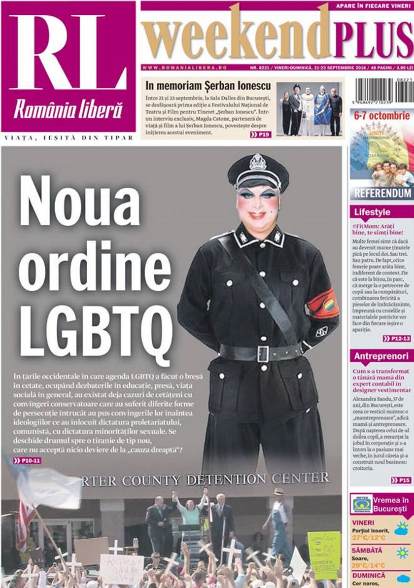 RUMÄNIEN: Zeitung vergleicht Gay Aktivisten mit Nazis
