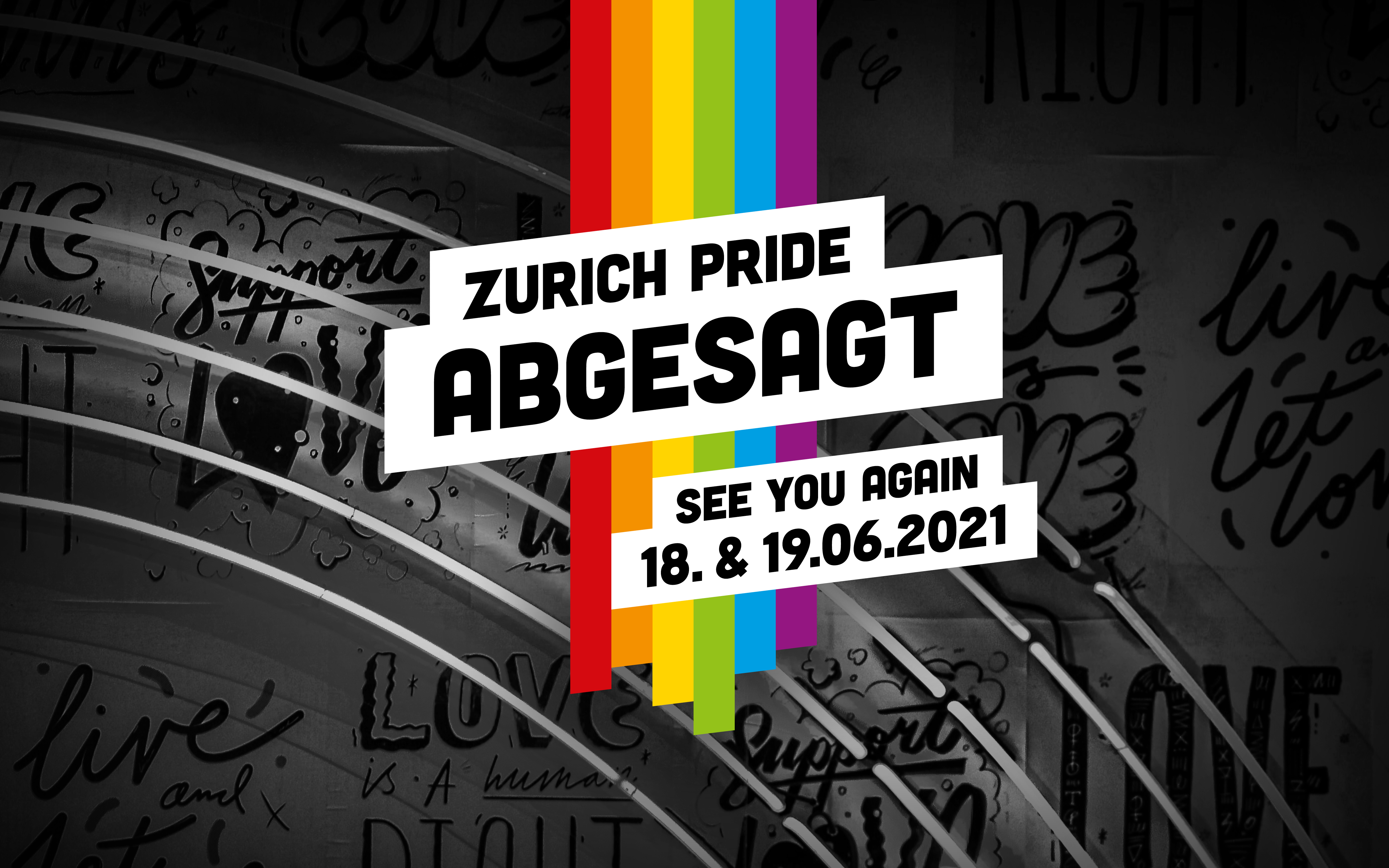 SCHWEIZ Die Zurich Pride 2020 ist abgesagt — GAY.CH · Alles bleibt anders!