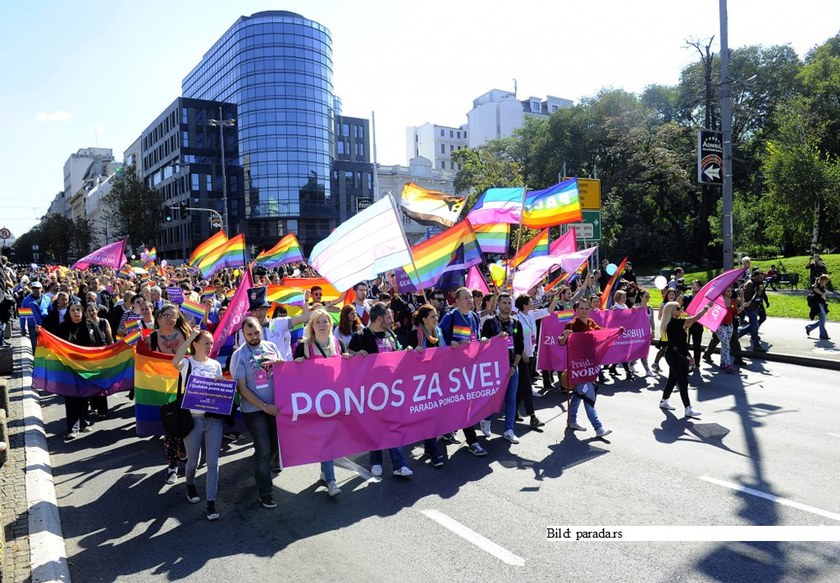 SERBIEN: Die Pride fand erstmals ohne Verhaftungen statt