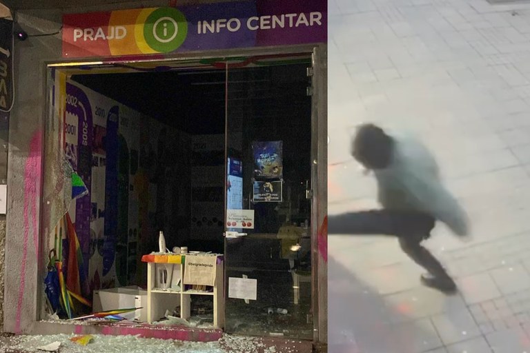 SERBIEN: Pride Center in Belgrad erneut von Vandalen verwüstet