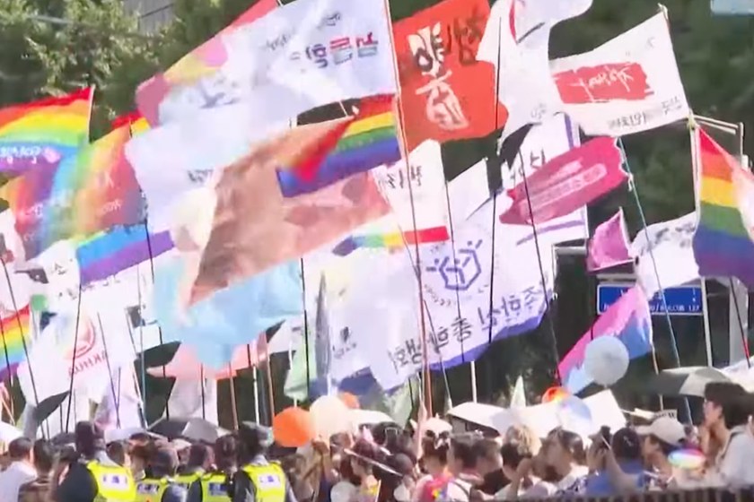 SÜDKOREA: Nach Rückschlägen - 150‘000 nahmen an der Seoul Pride teil
