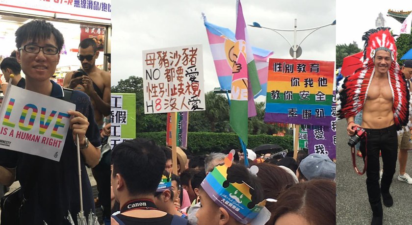 TAIWAN: Zehntausende an der Taiwan Pride