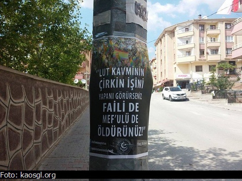 TÜRKEI: Poster fordern zum Töten von LGBTs auf