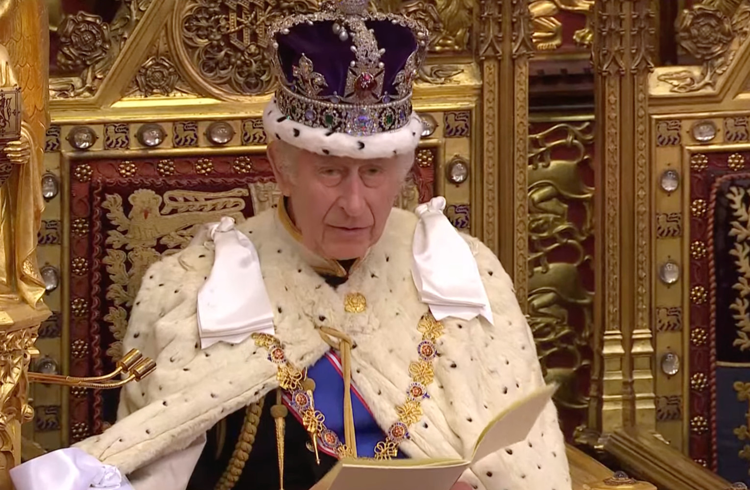 UK Enttäuschung nach der ersten King's Speech von King Charles — GAY