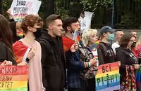 UKRAINE: 7000 nahmen an der Kiew Pride 2021 teil