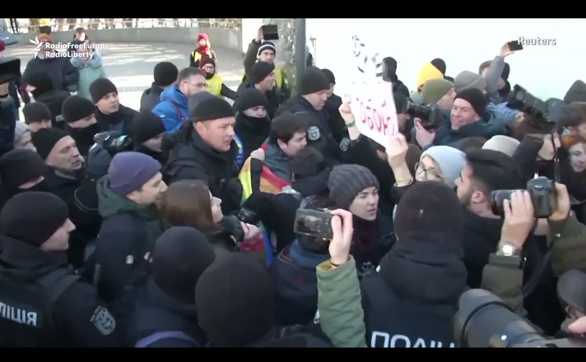 UKRAINE: Attacke gegen LGBT-Demonstration