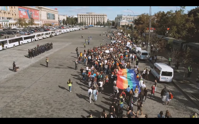 UKRAINE: Erste Pride in zweitgrösster Stadt endet in Gewalt