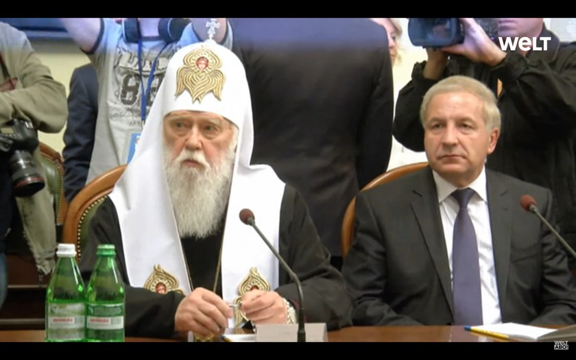 UKRAINE: Patriarch Filaret ist an Corona erkrankt