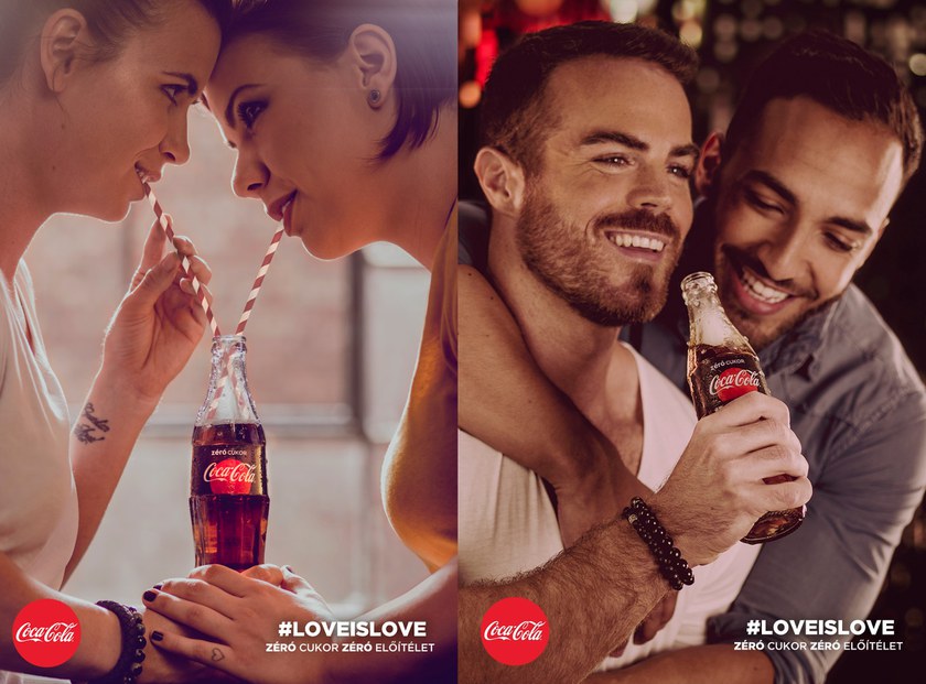UNGARN: Politiker drohen mit Coca Cola-Boykott wegen Love Is Love-Kampagne