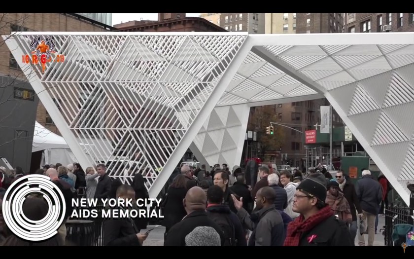 USA: Aids Memorial in New York City eingeweiht