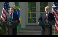 USA/BRASILIEN: Bolsonaro wirbt vor Trump für traditionelle Familien