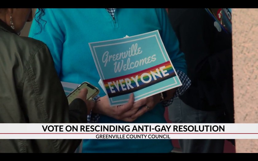 USA: Extrem LGBTI+ feindlicher Beschluss in Greenville County bleibt bestehen
