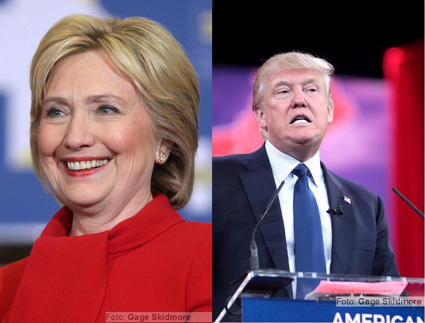 USA: Hillary Clinton liegt bereits mit 1.7 Millionen Stimmen vorn