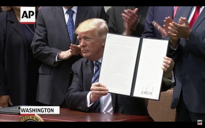 USA: Trump unterzeichnet Religious Freedom-Order