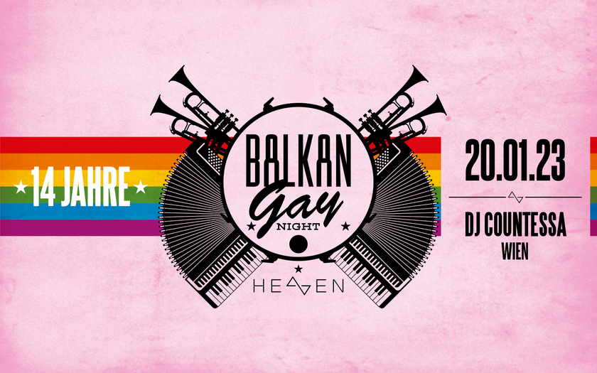 14 Jahre Balkan Gay Night