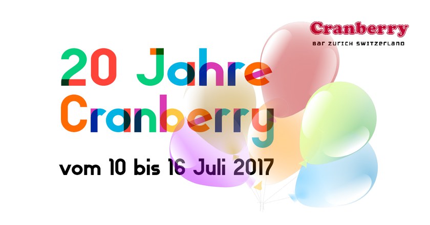 20 Jahre Cranberry