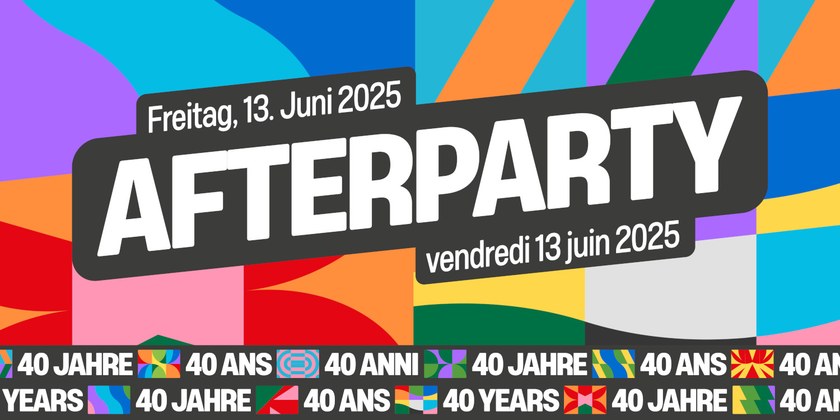 40 Jahre Aids-Hilfe Schweiz - Afterparty