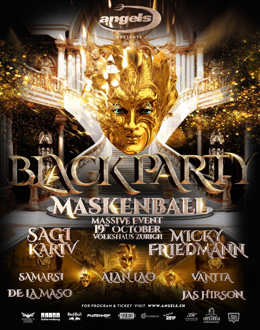 Angels Black Party - Maskenball