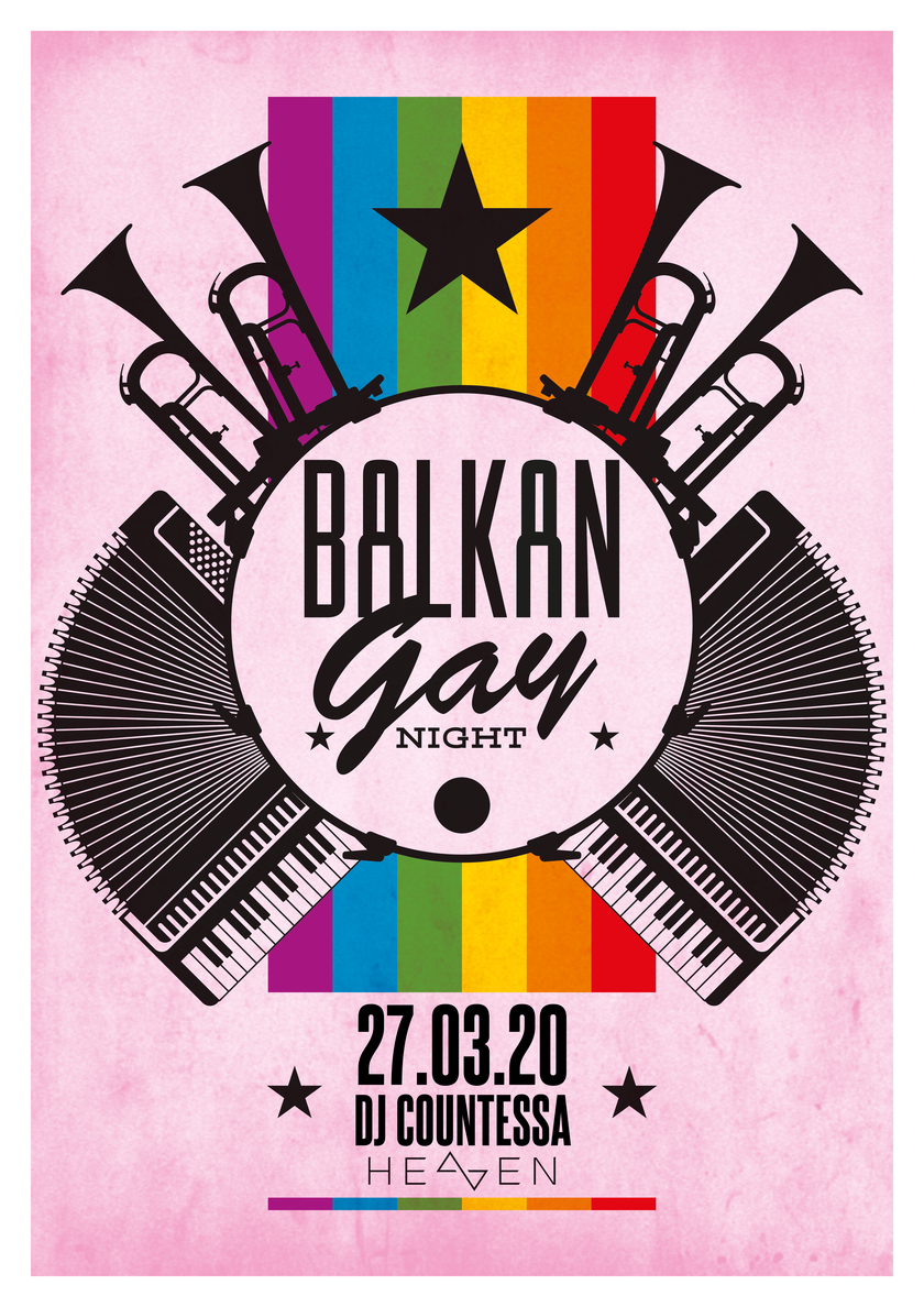 *Abgesagt* Balkan Gay Night