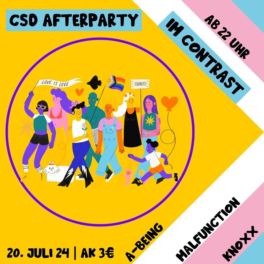 CSD Afterparty im Contrast