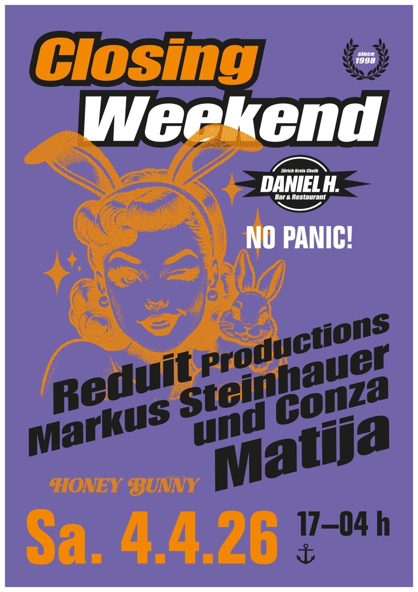 Daniel H. Bar - Closing Weekend: Samstag