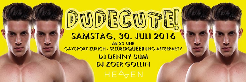 Dudecute! - Seeüberquerung Afterparty