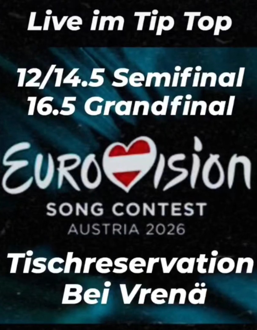 Eurovision Song Contest Halbfinale @ TipTop Bar
