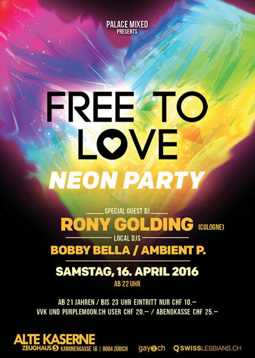 Free To Love: Neon Party